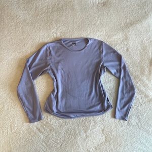 lavender Fila long sleeve